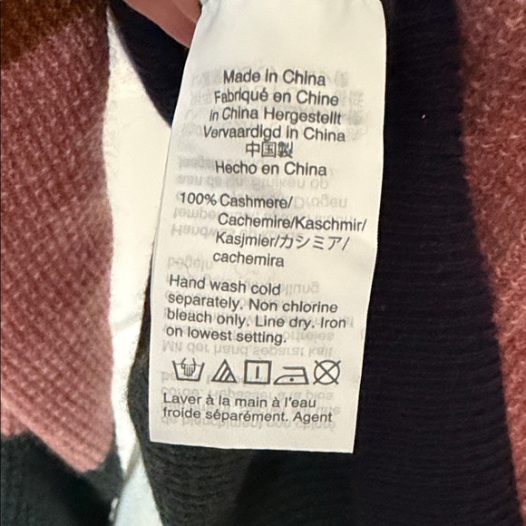 Madewell Cashmere Striped Crewneck Sweater - Picture 5 of 5